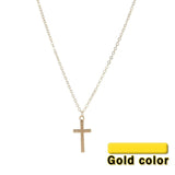 Simple Elegant Cross Necklace